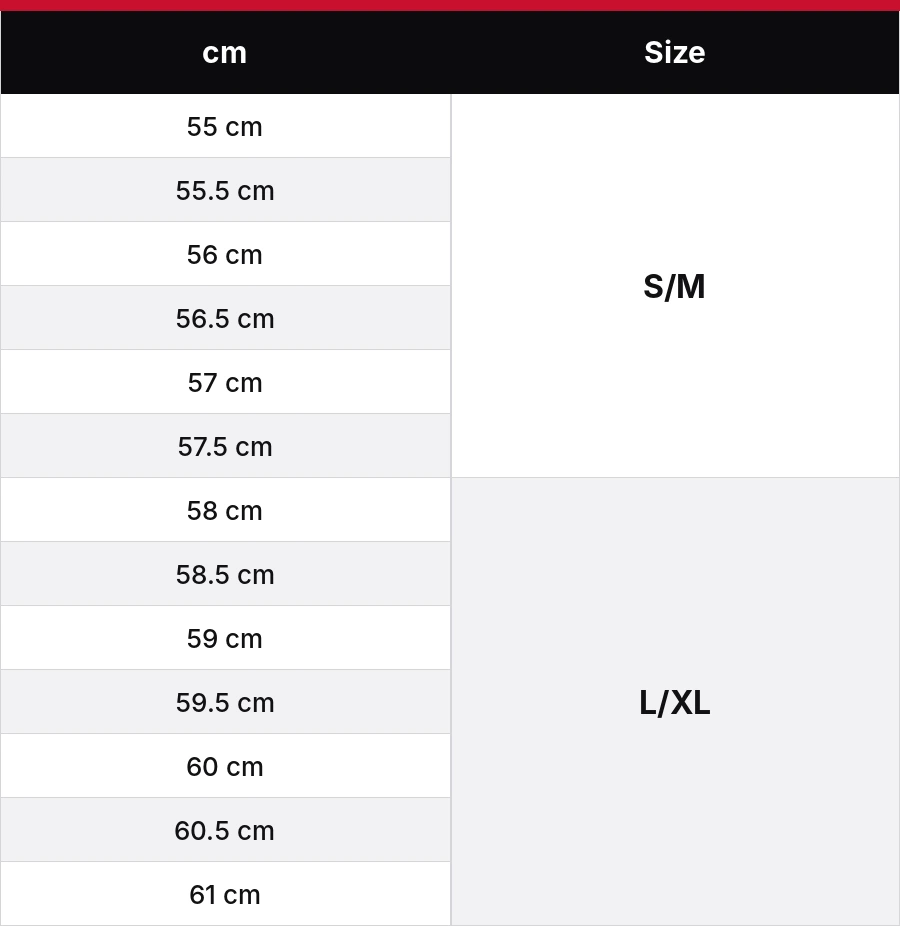 Adult Pullover Hooded Sweatshirt size chart