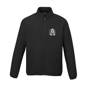 Anvil Boxing packable jacket in Black, front view