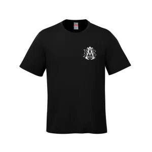 Anvil Boxing Parkour crewneck tee in Black, front view